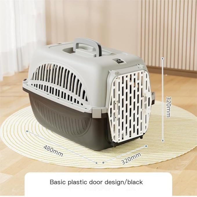 PET CARRIER WITH PLASTICS AND FRONT DOOR